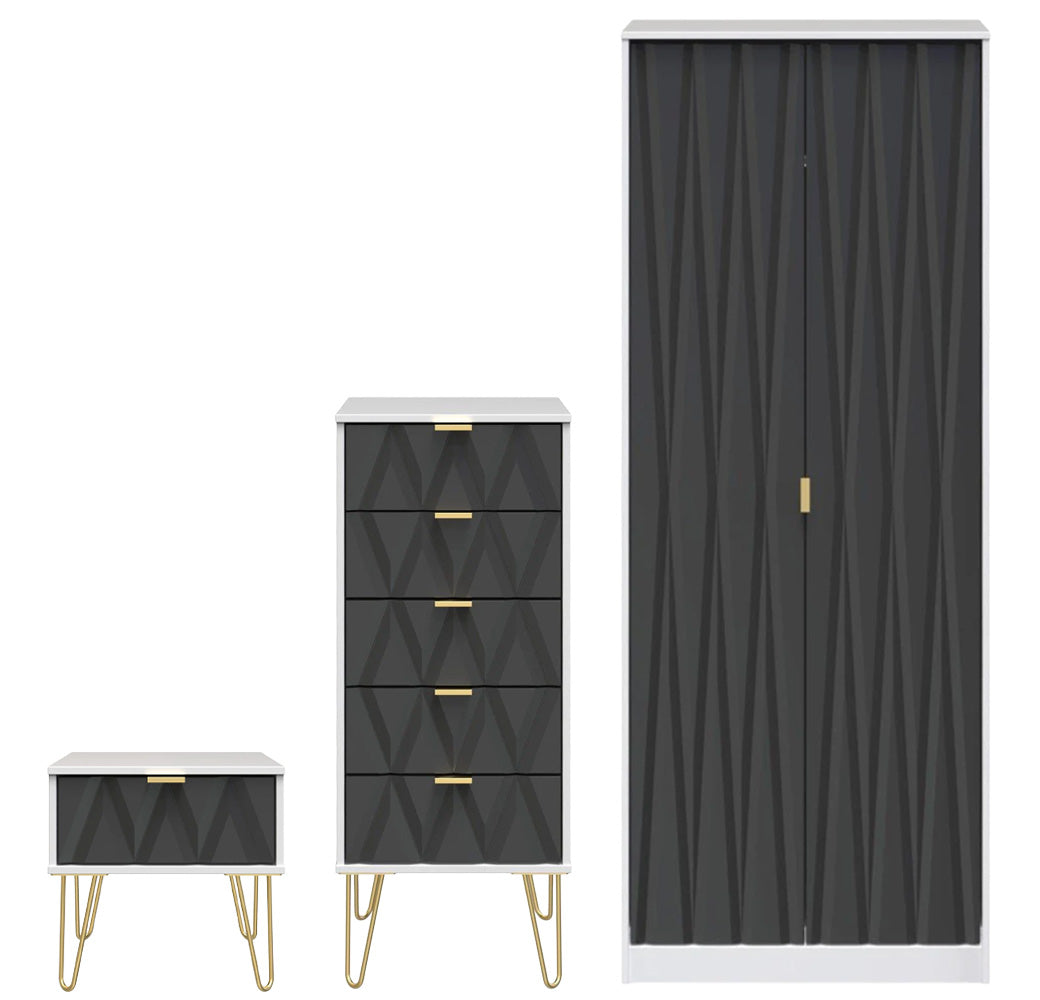 Diamond 3 Piece Bedroom Set