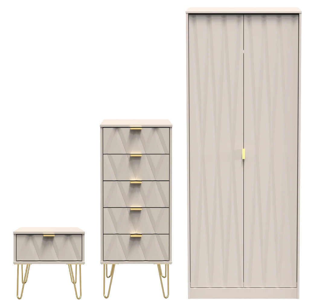 Diamond 3 Piece Bedroom Set