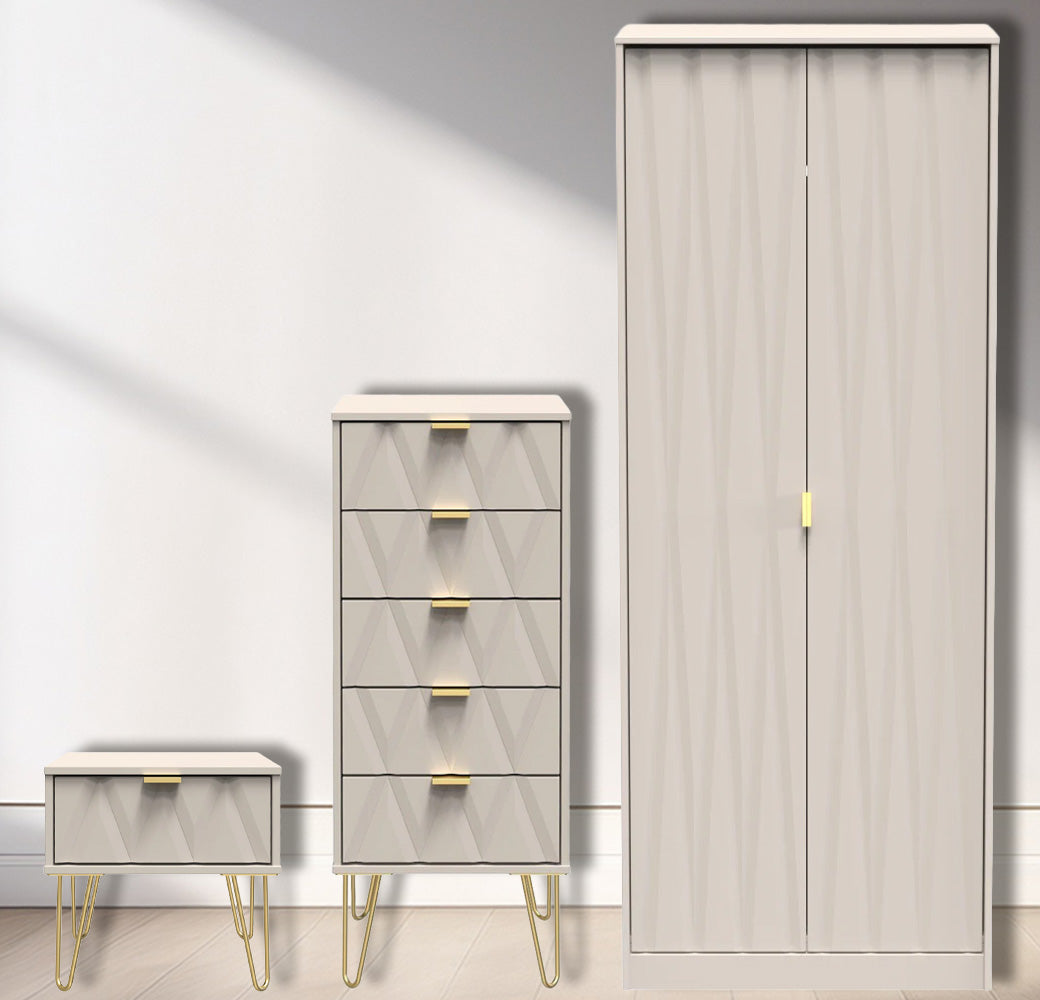 Diamond 3 Piece Bedroom Set