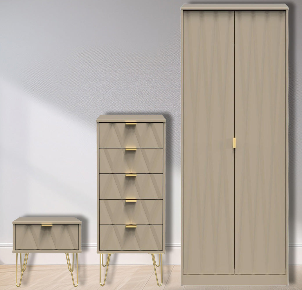 Diamond 3 Piece Bedroom Set