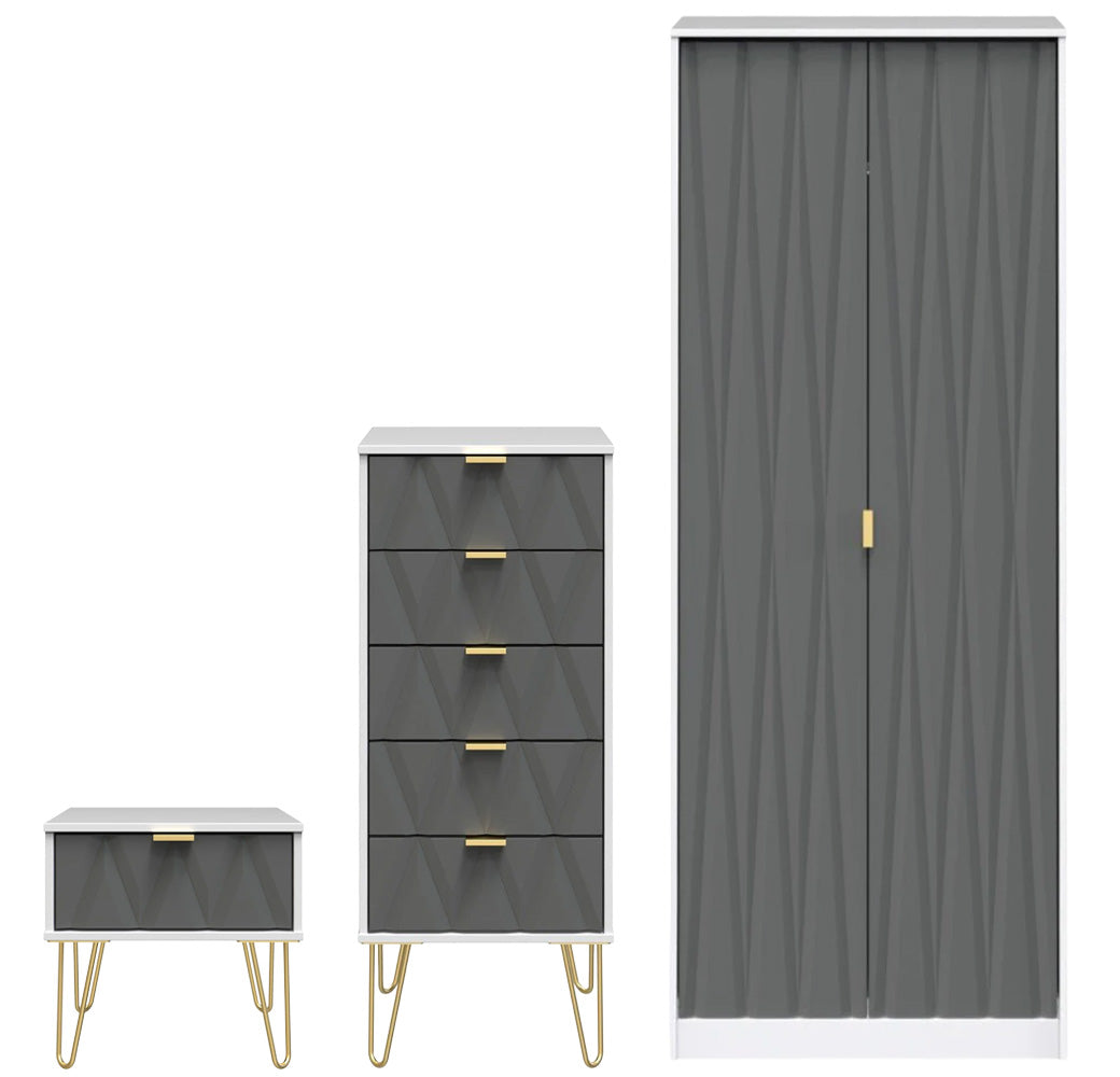 Diamond 3 Piece Bedroom Set