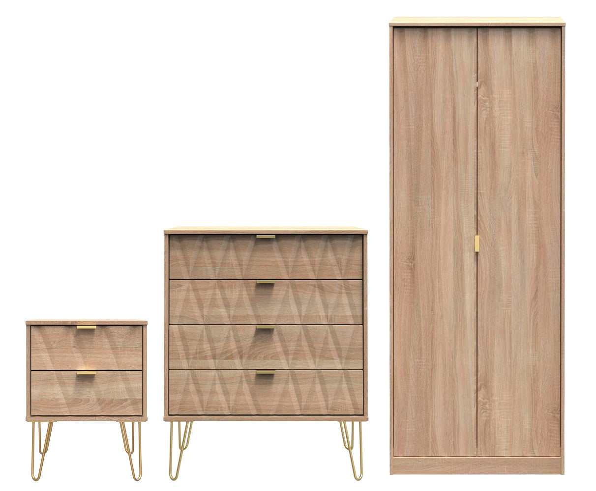 Diamond 3 Piece Bedroom Set