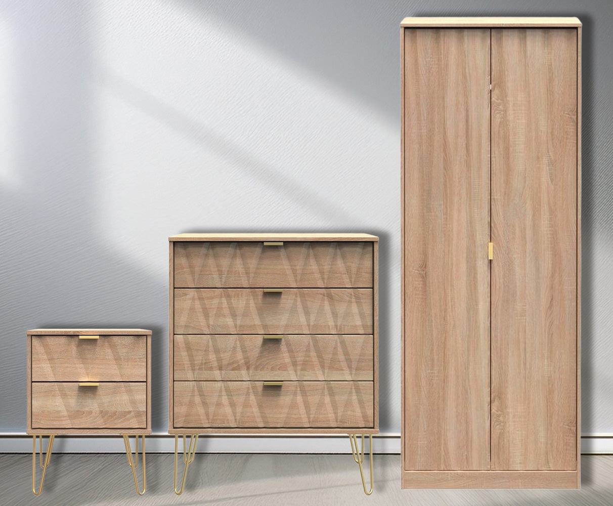 Diamond 3 Piece Bedroom Set