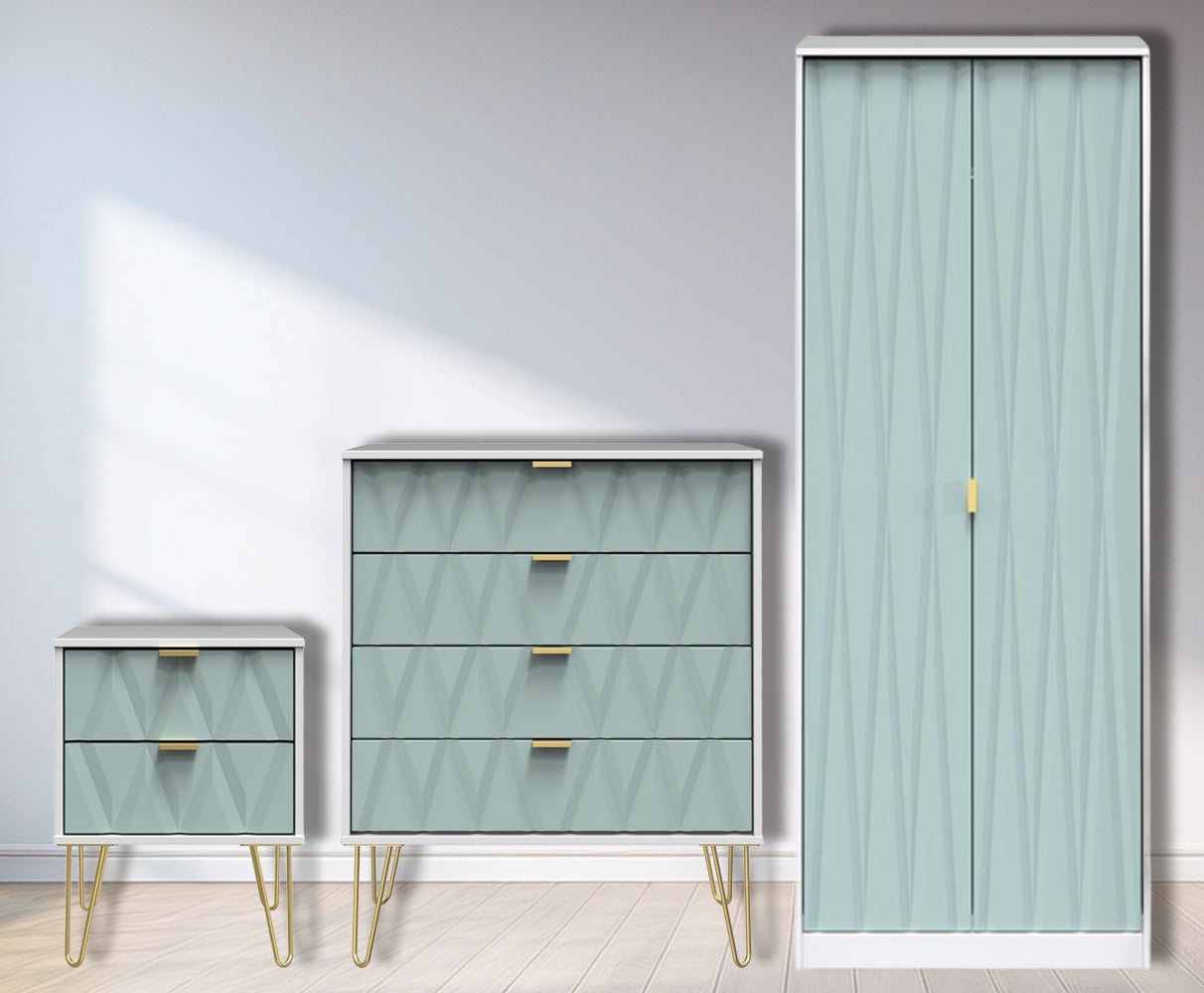 Diamond 3 Piece Bedroom Set