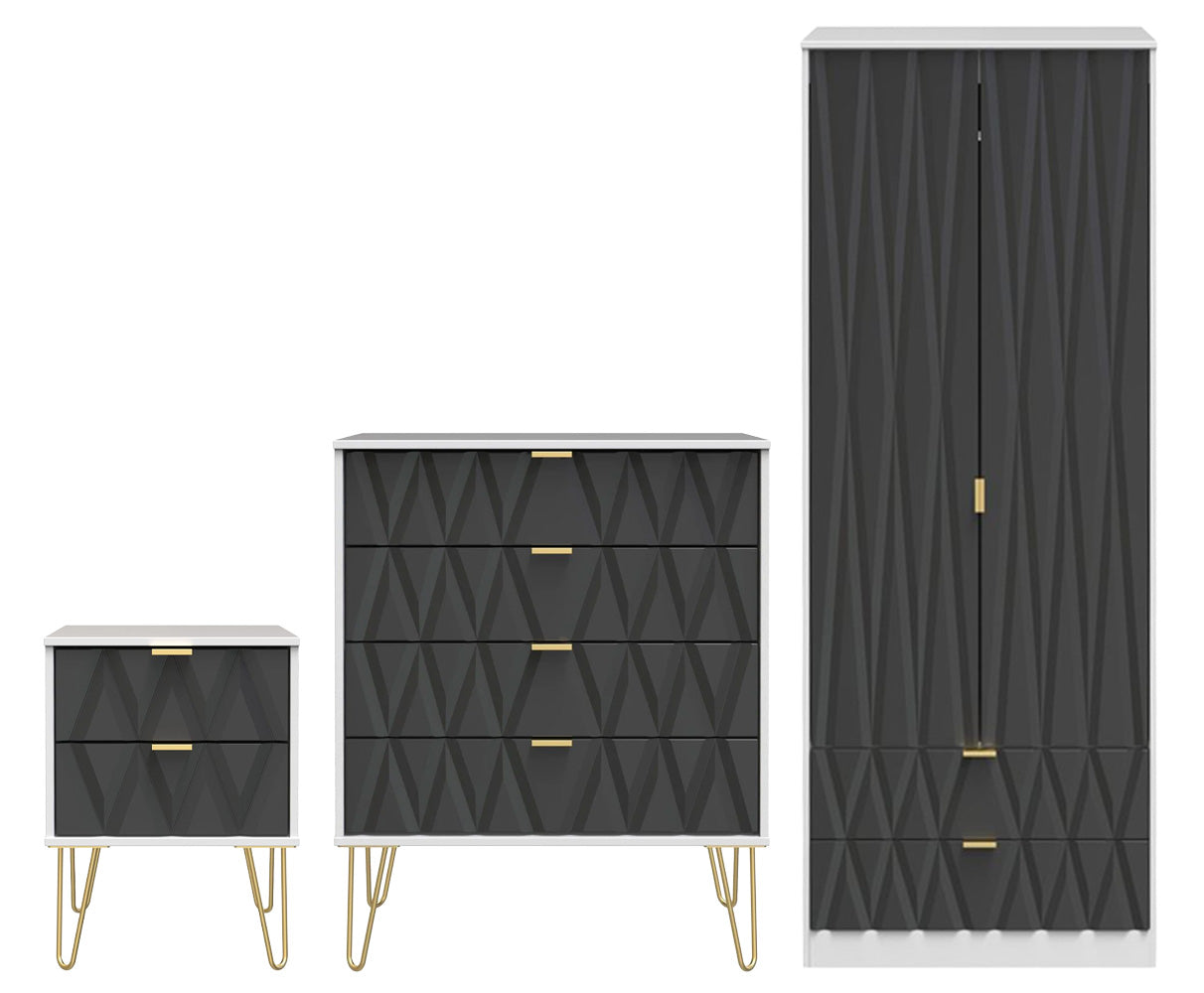 Diamond 3 Piece Bedroom Set