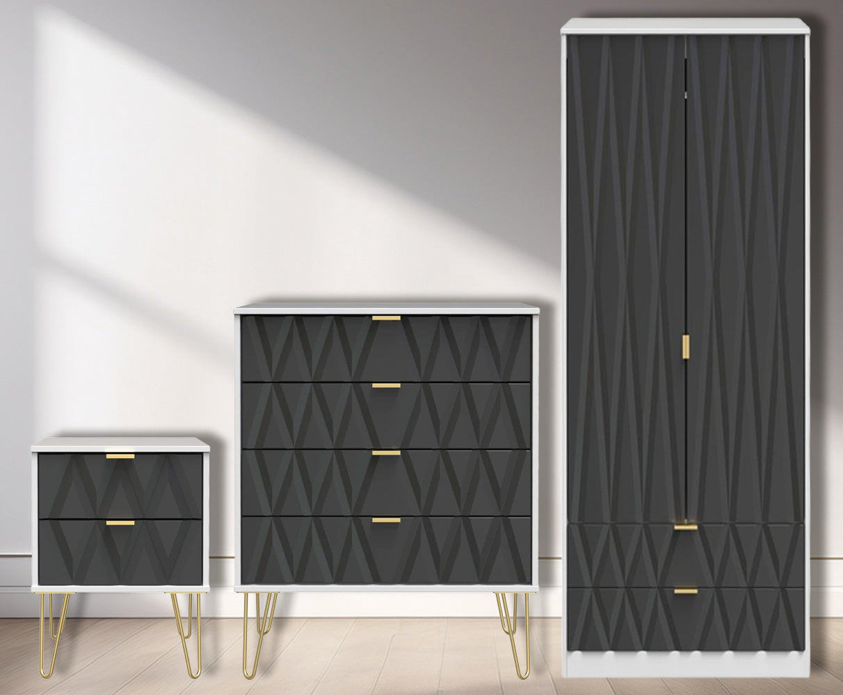 Diamond 3 Piece Bedroom Set