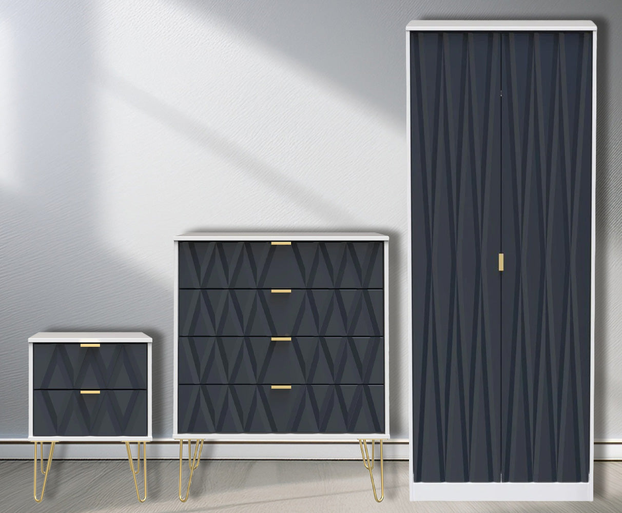 Diamond 3 Piece Bedroom Set