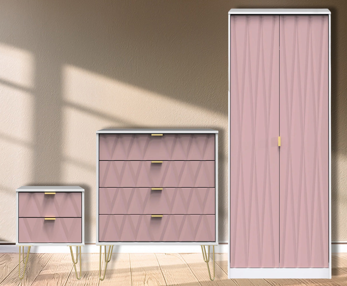 Diamond 3 Piece Bedroom Set