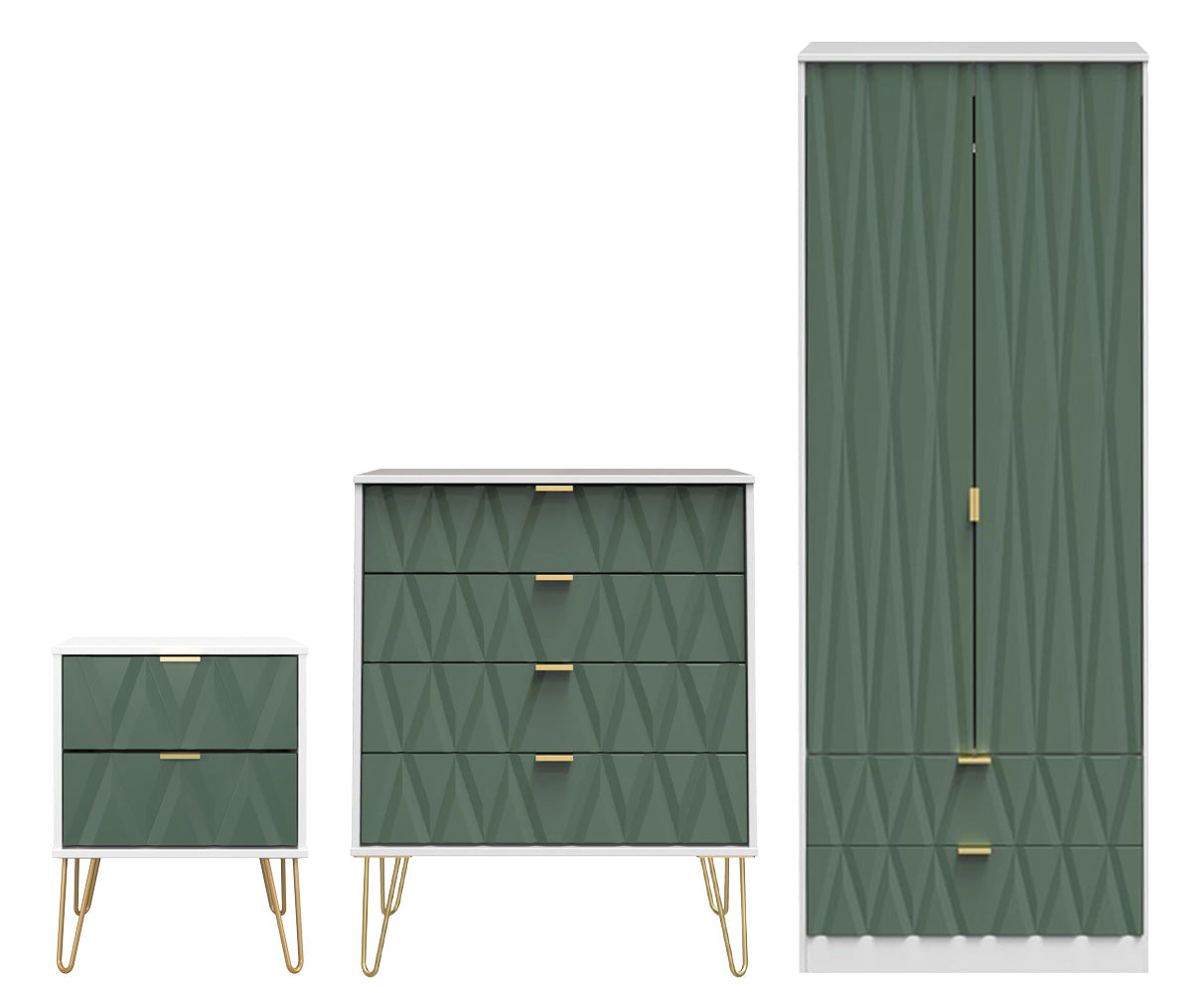 Diamond 3 Piece Bedroom Set