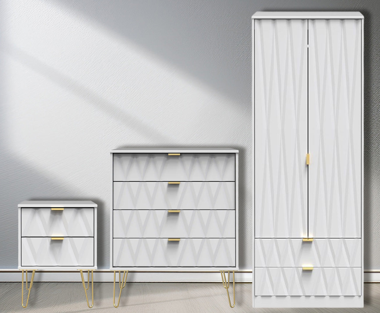 Diamond 3 Piece Bedroom Set