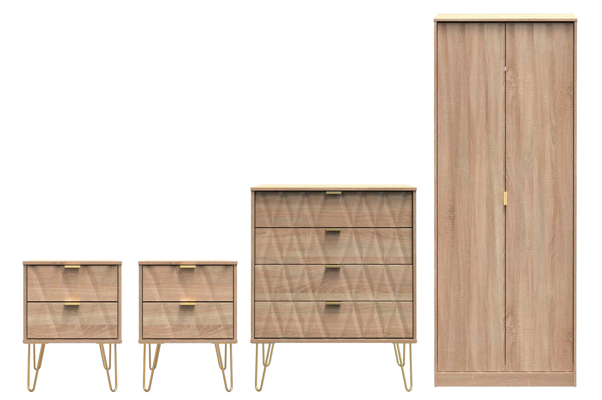 Diamond 4 Piece Bedroom Set