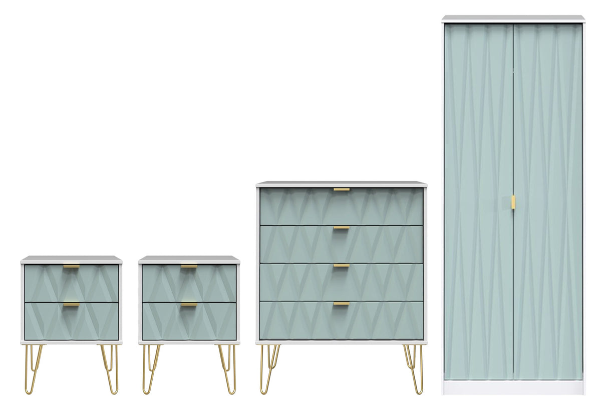 Diamond 4 Piece Bedroom Set