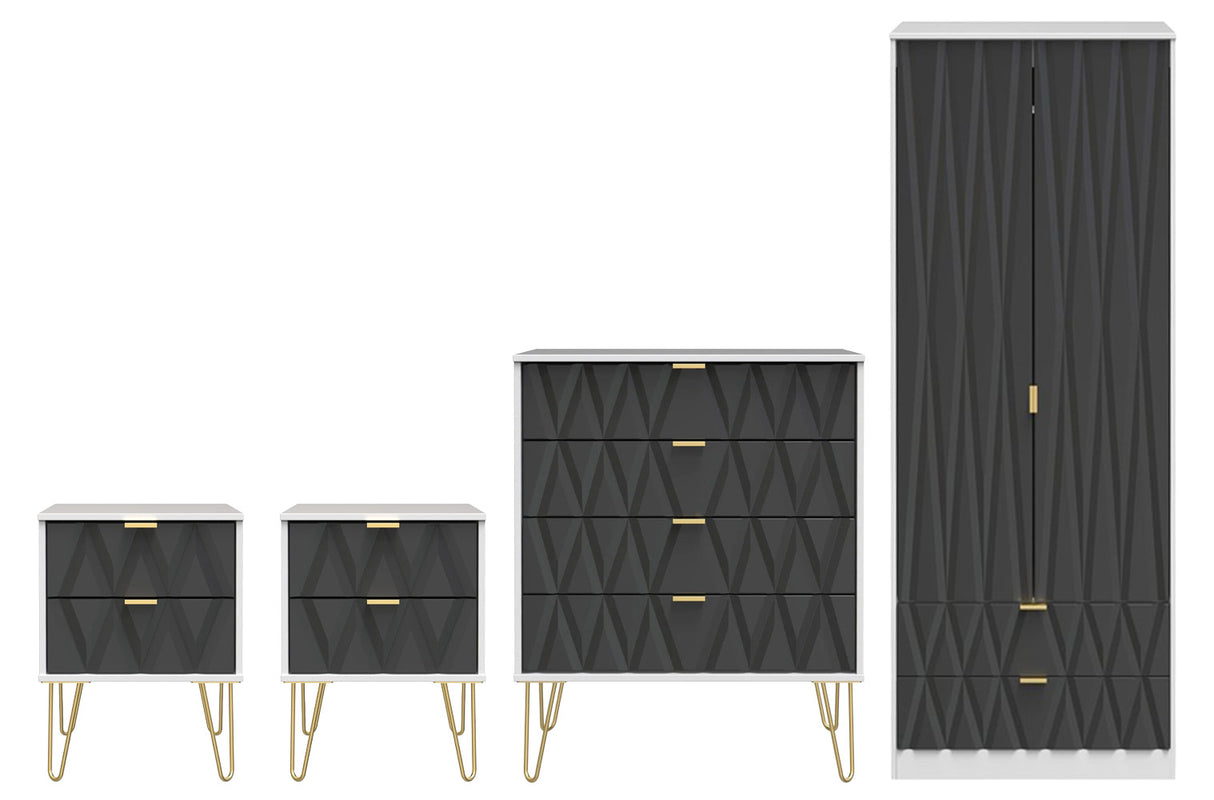 Diamond 4 Piece Bedroom Set