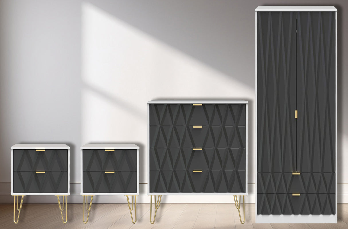 Diamond 4 Piece Bedroom Set