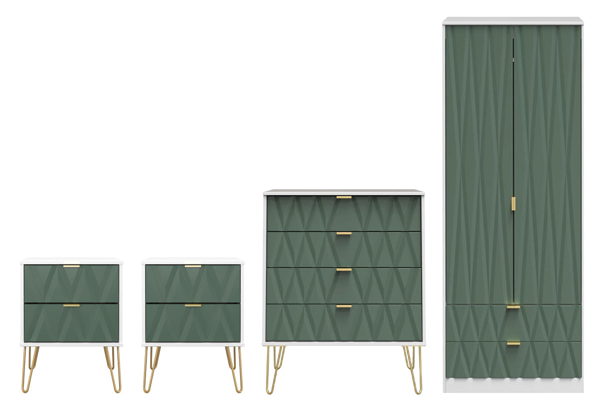 Diamond 4 Piece Bedroom Set