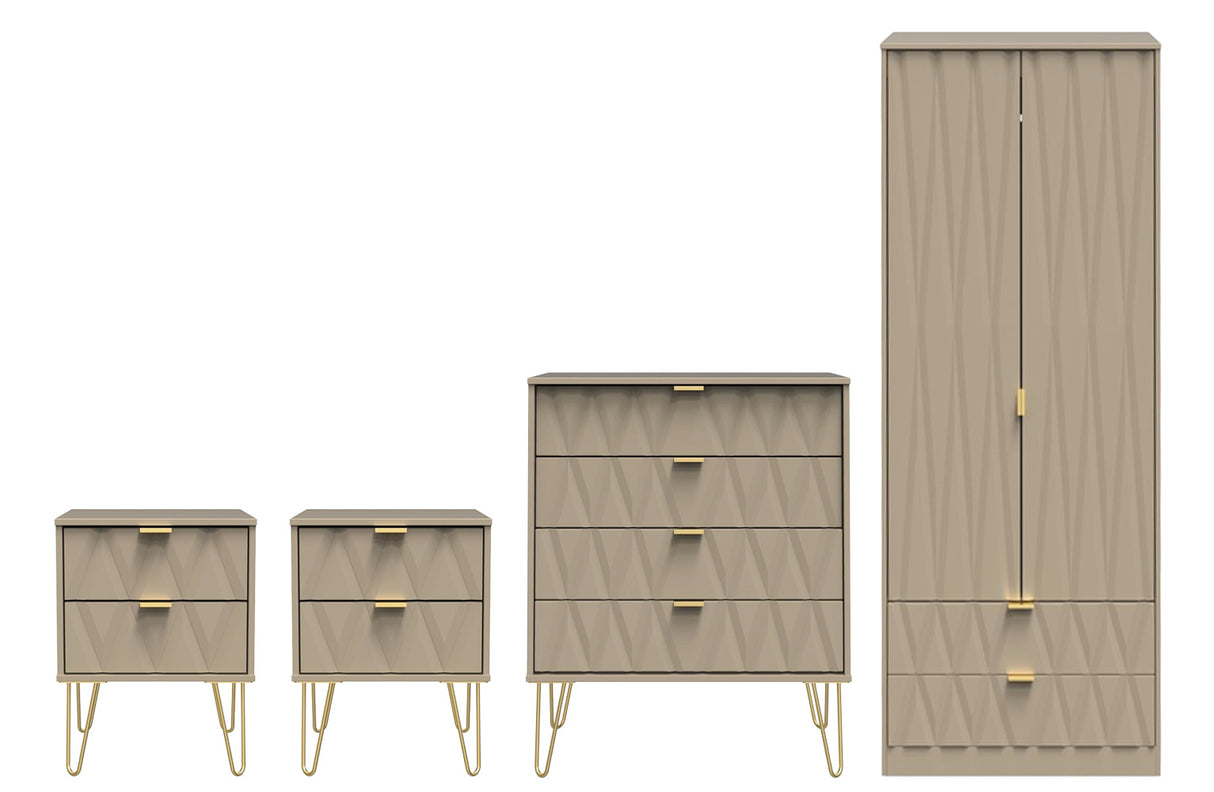 Diamond 4 Piece Bedroom Set