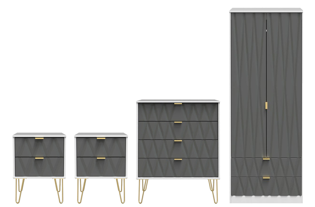 Diamond 4 Piece Bedroom Set