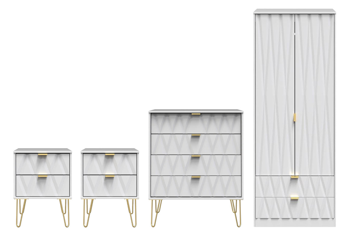 Diamond 4 Piece Bedroom Set