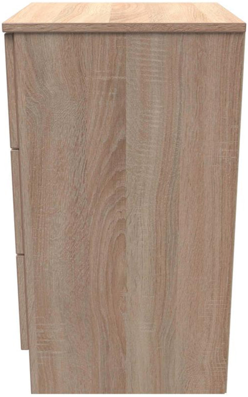 Dorset 3 Drawer Bedside Table