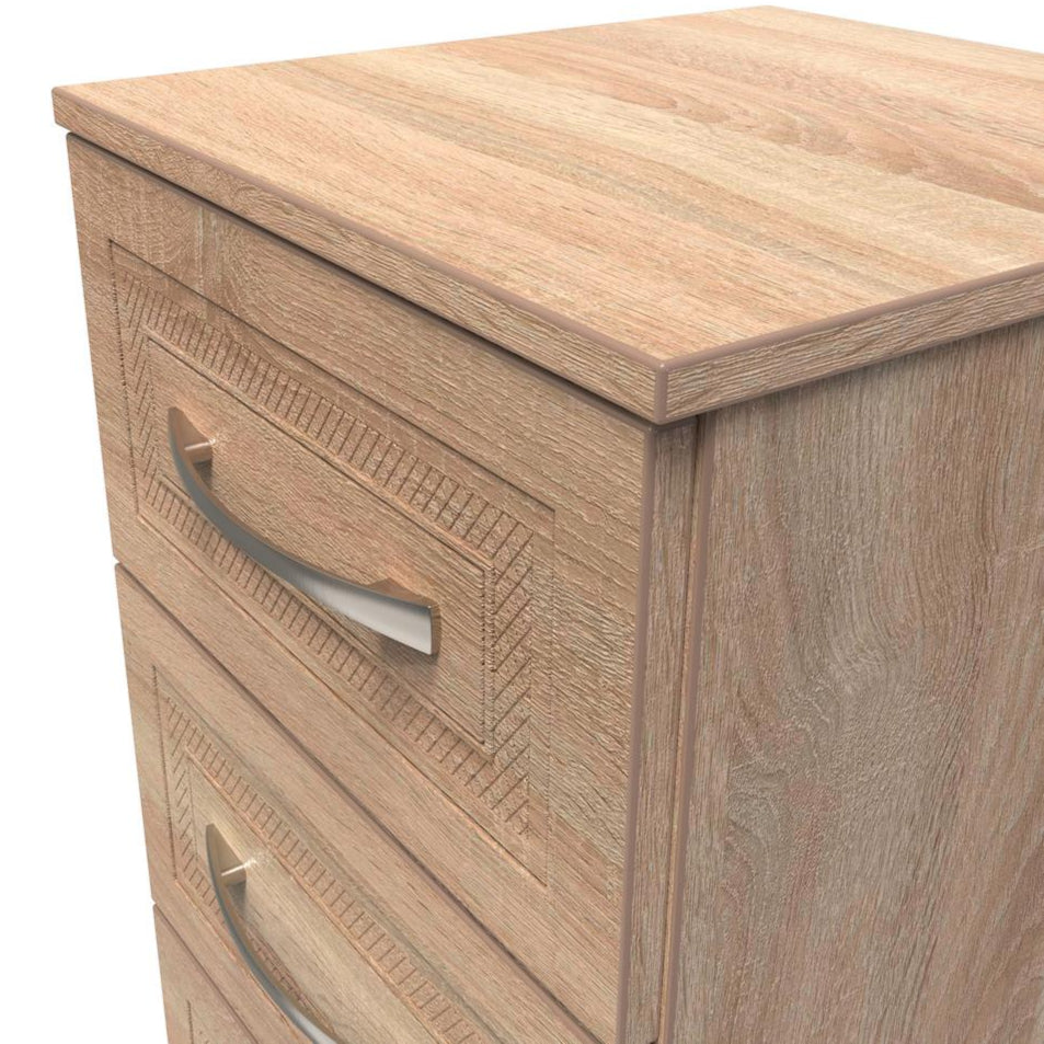 Dorset 3 Drawer Bedside Table