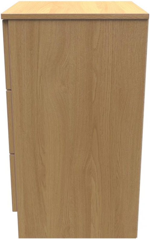 Dorset 3 Drawer Bedside Table