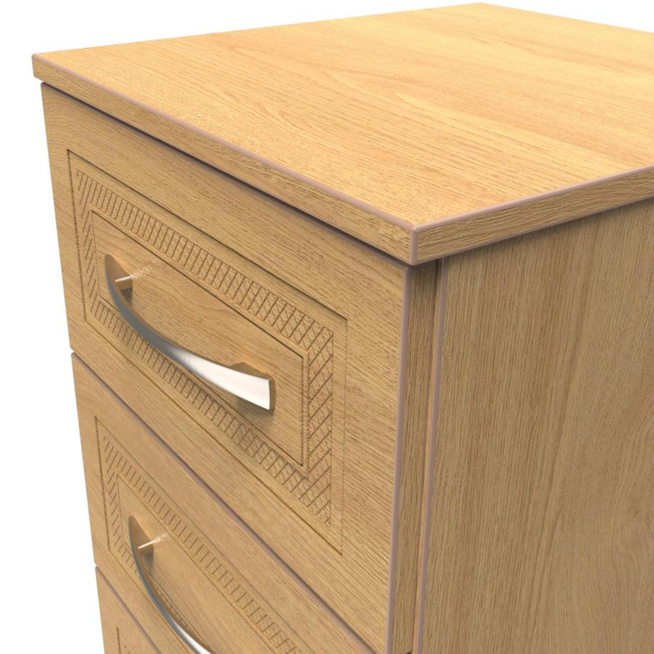 Dorset 3 Drawer Bedside Table