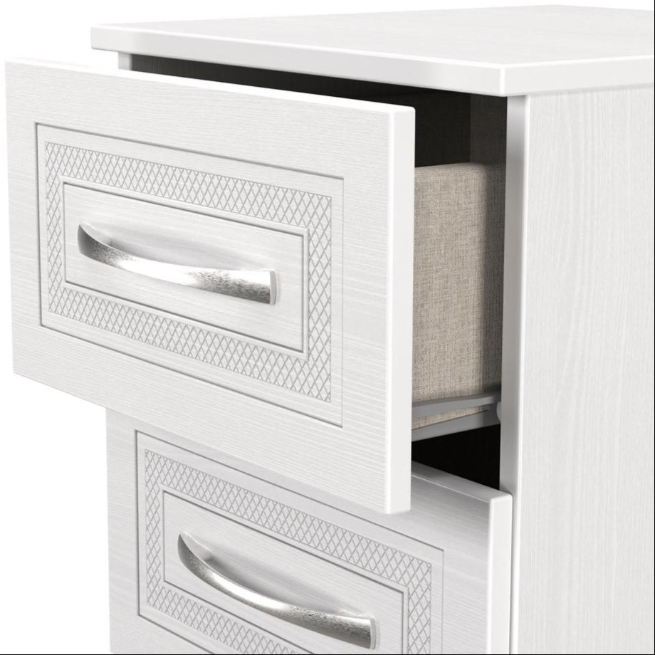 Dorset 3 Drawer Bedside Table