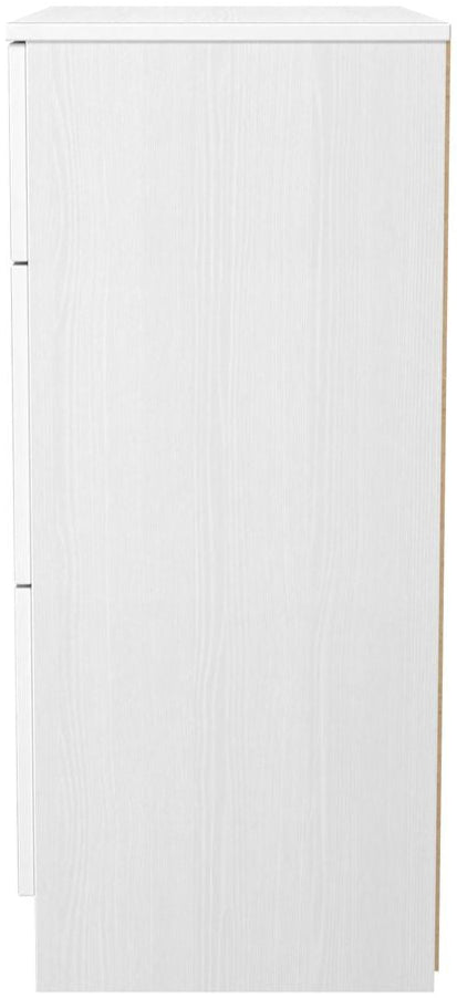 Dorset 3 Drawer Deep Chest Dresser