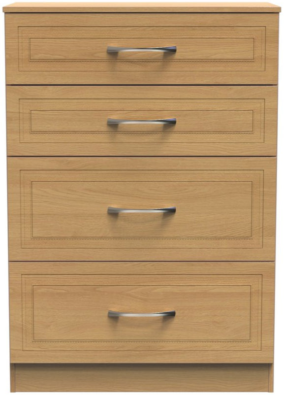Dorset 4 Drawer Deep Chest Dresser