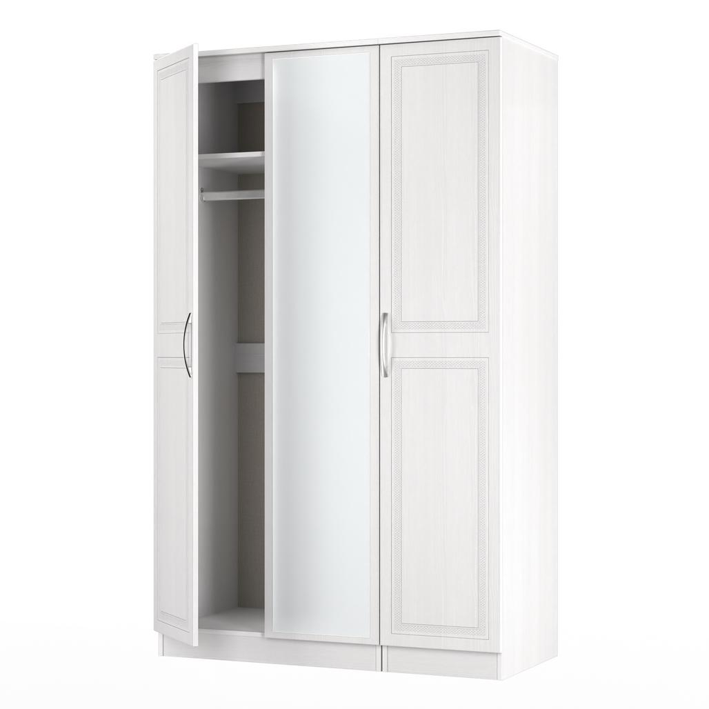 Dorset Mirrored 3 Door Triple Wardrobe