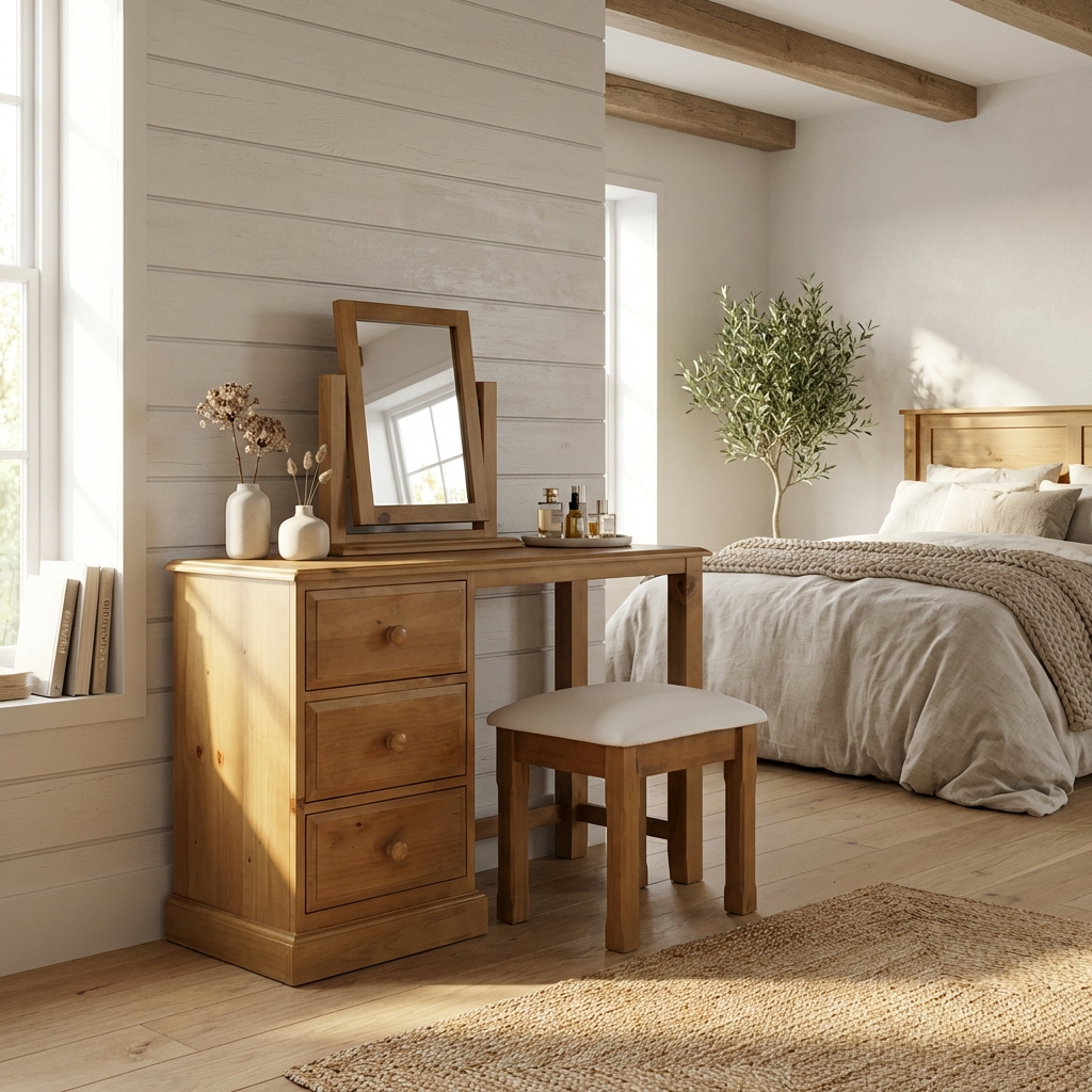 Maple Dressing Table Set