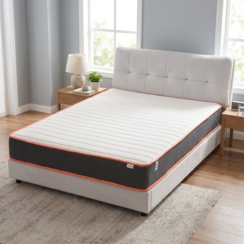 Harmony Medium Pocket Spring Mattress with pressure-relieving foam