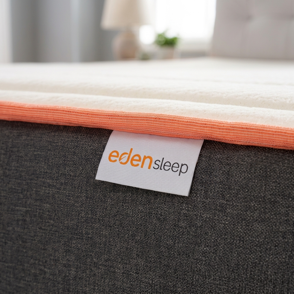Harmony Pocket Spring Mattress side view showing 25cm depth