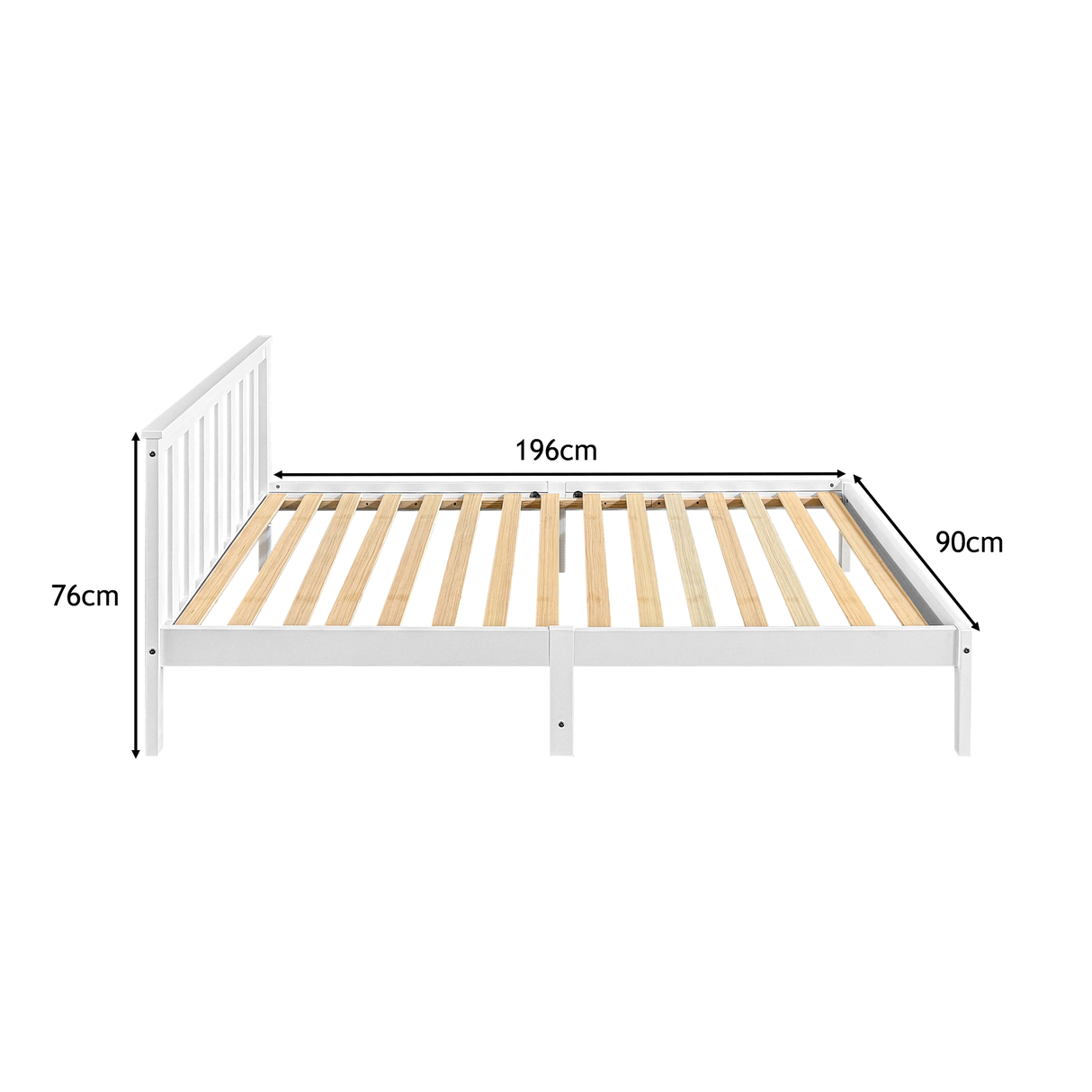 Ellie Wooden Bed Frame