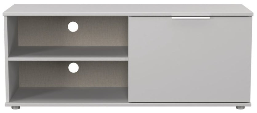 Hong Kong 1 Door 2 Shelf TV Unit with Plastic Feet