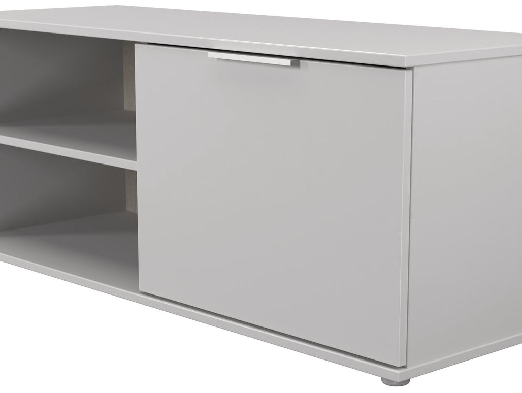 Hong Kong 1 Door 2 Shelf TV Unit with Plastic Feet