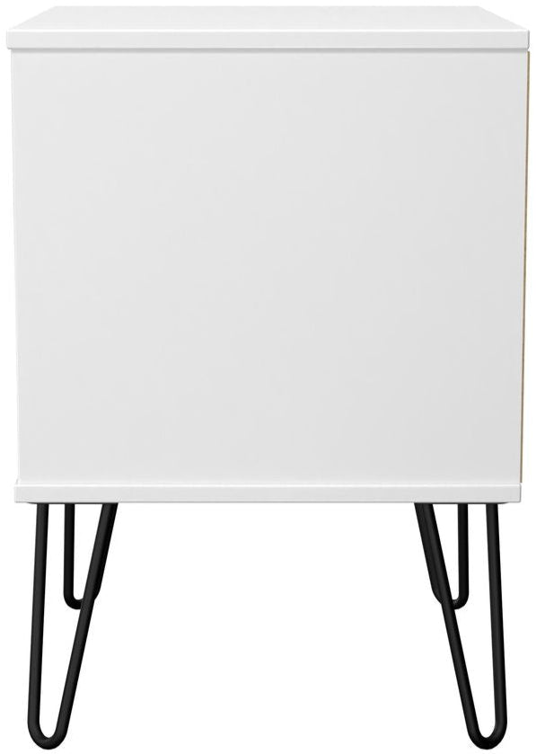 Harlequin 3 Piece Bedroom Set with Black Hairpin Legs