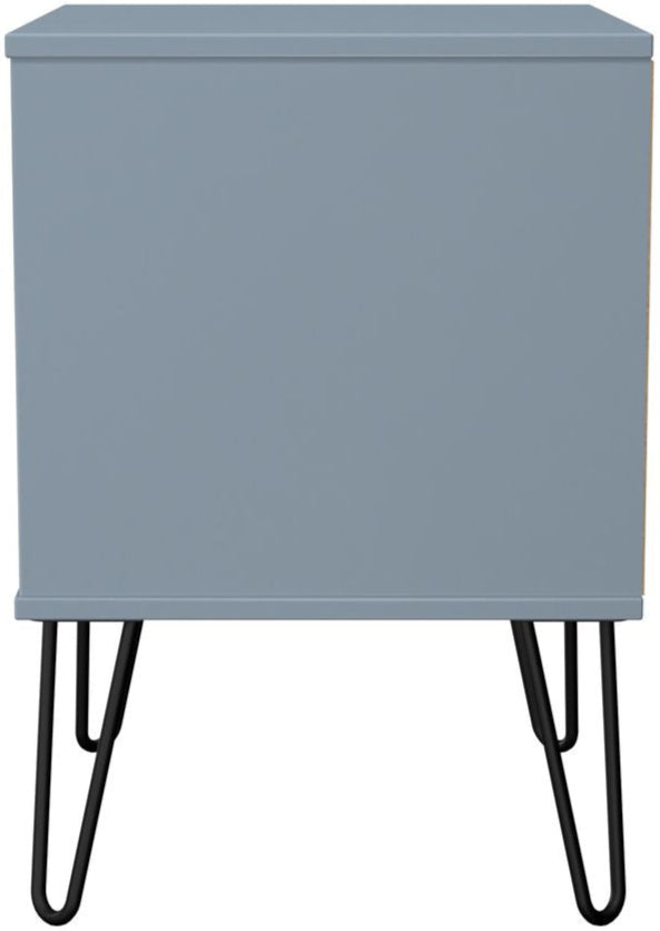 Harlequin 3 Piece Bedroom Set with Black Hairpin Legs