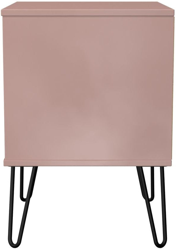 Harlequin 3 Piece Bedroom Set with Black Hairpin Legs