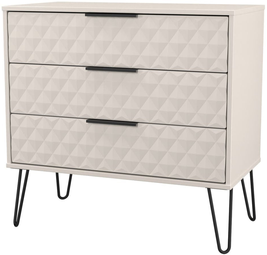 Harlequin 4 Piece Bedroom Set with Black Hairpin Legs