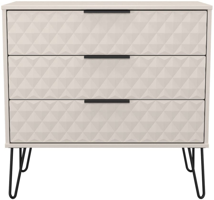 Harlequin 4 Piece Bedroom Set with Black Hairpin Legs