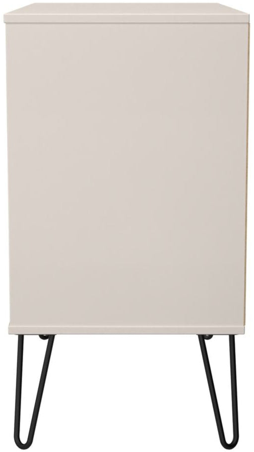 Harlequin 4 Piece Bedroom Set with Black Hairpin Legs