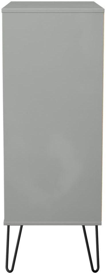 Harlequin 3 Piece Bedroom Set with Black Hairpin Legs