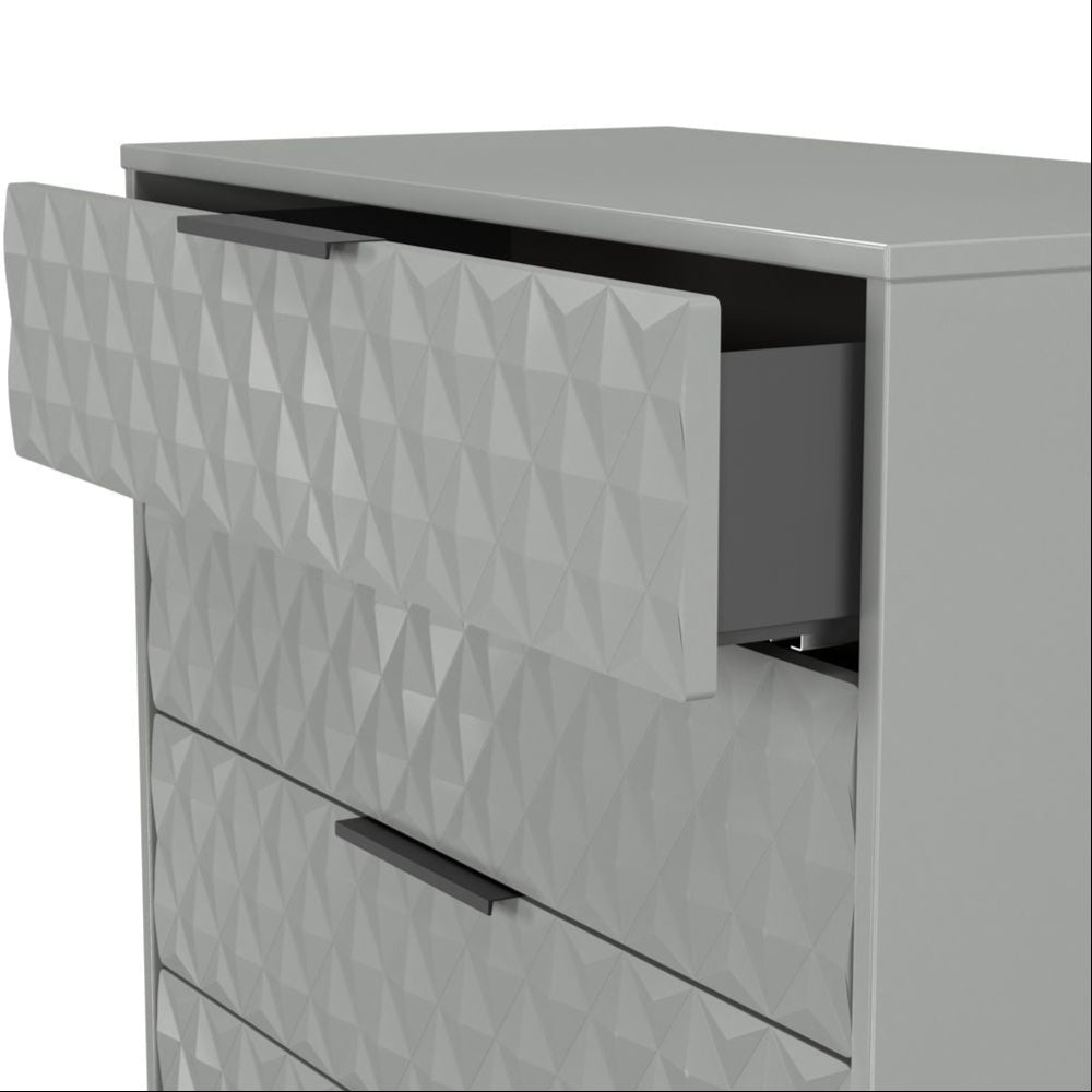 Harlequin 3 Piece Bedroom Set with Black Hairpin Legs