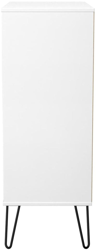 Harlequin 3 Piece Bedroom Set with Black Hairpin Legs