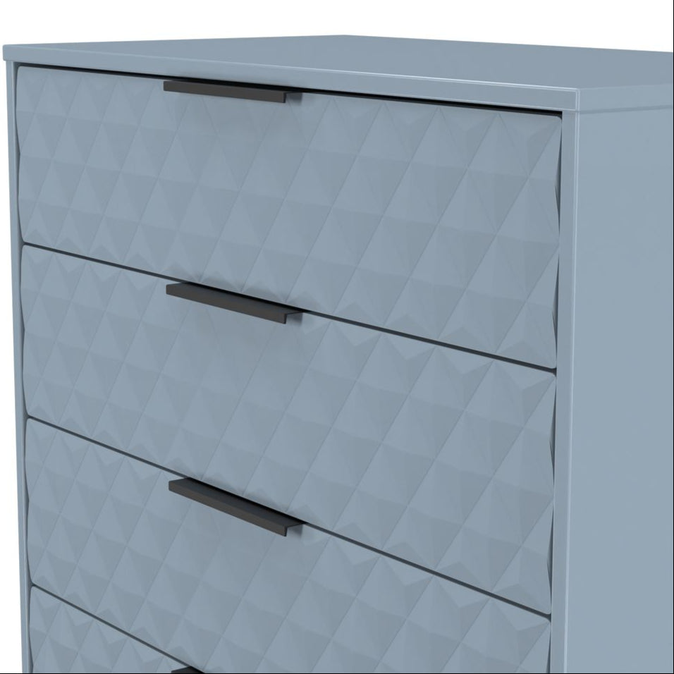 Harlequin 3 Piece Bedroom Set with Black Hairpin Legs