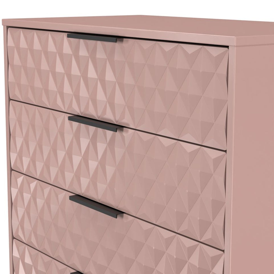 Harlequin 3 Piece Bedroom Set with Black Hairpin Legs