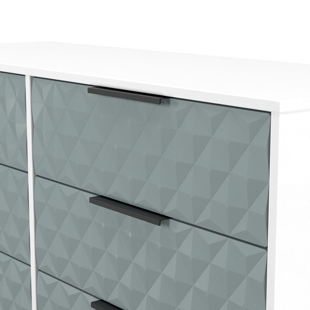 Harlequin 4 Piece Bedroom Set with Black Hairpin Legs