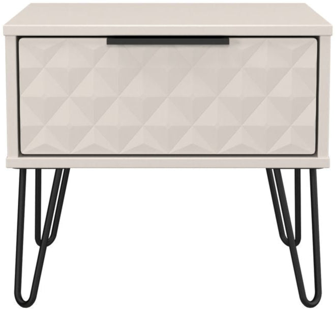 Harlequin 4 Piece Bedroom Set with Black Hairpin Legs