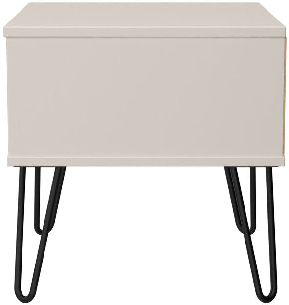 Harlequin 4 Piece Bedroom Set with Black Hairpin Legs